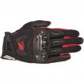 Alpinestars Honda SMX-2 Air Carbon V2 Gloves - Black/Red- Honda Alpinestars Honda SMX-2 Air Carbon V2 Gloves - Black/Red- Honda