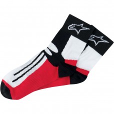Alpinestars Road Racing Socks  Over-Ankle - Black/Red/White