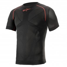 Alpinestars 2021 Ride Tech V2 Top Short Sleeve Summer - Black/Red