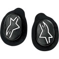 Alpinestars Sports Knee Sliders - Black/White Alpinestars Sports Knee Sliders - Black/White