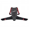 Alpinestars Nucleon Kr-Cell Protector - Smoke Black/Red