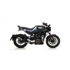 Arrow Exhaust for the Husqvarna Svartpilen / Vitpilen 401 2020-2022 Arrow Exhaust for the Husqvarna Svartpilen / Vitpilen 401 2020-2022