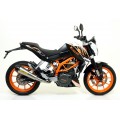 Arrow Exhausts for the KTM DUKE 390 2013/2016