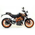 Arrow Exhausts for the KTM DUKE 390 2013/2016