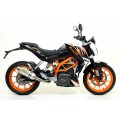 Arrow Exhausts for the KTM DUKE 390 2013/2016