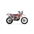 Arrow Exhaust for the Kove 450 Rally 2023-2024