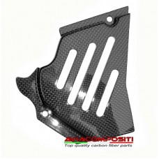 AviaCompositi Carbon Fiber Slotted Sprocket Cover for Ducati