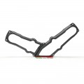 AviaCompositi Carbon Fiber And Clear Window Belt Covers for Ducati Monster / Supersport 900, ST2 and MH900e - Type 2 AviaCompositi Carbon Fiber And Clear Window Belt Covers for Ducati Monster / Supersport 900, ST2 and MH900e - Type 2
