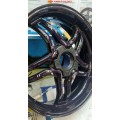 BST Rapid TEK 5 Split-Spoke Carbon Fiber Rear Wheel for the Yamaha YZF-R1 / R1M (2015+) and FZ-10/MT-10 (2015+) - 6.0 x 17