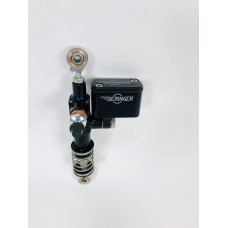 Beringer Billet Vertical Mount Reservoir for MC12790D 12.7mm Floating Rear Brake Master Cylinder