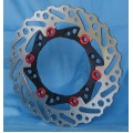 BRAKETECH RACING ROTORS - AXIS 245mm REAR ROTORS FOR DUCATI 1098/1198, Streetfighter 1098