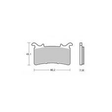 Brembo Z04 / Z03 / Z10 Brake Pads for Honda / BMW Nissin Calipers Brembo Z04 / Z03 / Z10 Brake Pads for Honda / BMW Nissin Calipers