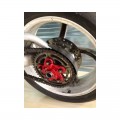 Carbon4us Carbon Fiber Crown Style Rear Chain Guard / Sprocket Cover for Ducati Monster S4R / S4RS / S4RT / S2R