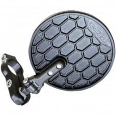 CRG EXO Hindsight LS (Lanesplitter) Folding 3 inch Round Bar End mirror