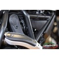 CARBONVANI - DUCATI SCRAMBLER CARBON FIBER EXHAUST COVER GUARD CARBONVANI - DUCATI SCRAMBLER CARBON FIBER EXHAUST COVER GUARD