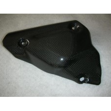 CARBONVANI - DUCATI 848 / 1098 & 1198 CARBON FIBER EXHAUST COLLECTOR GUARD (2007-13) CARBONVANI - DUCATI 848 / 1098 & 1198 CARBON FIBER EXHAUST COLLECTOR GUARD (2007-13)