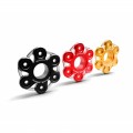 DBK Special Parts (Ducabike) Contrast Cut 6 Hole Rear Sprocket Hub Flange Carrier for the Ducati Panigale / Streetfighter V4 (18-24)