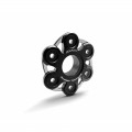 DBK Special Parts (Ducabike) Contrast Cut 6 Hole Rear Sprocket Hub Flange Carrier for the Ducati Panigale / Streetfighter V4 (18-24)
