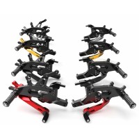 DBK Special Parts (Ducabike) Type 1 Adjustable Rearsets for the Ducati Panigale V4 / S / Speciale (18-24)
