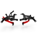 DBK Special Parts (Ducabike) Type 1 Adjustable Rearsets for the Ducati Streetfighter V4 / S (20-24)