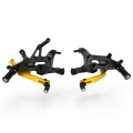 DBK Special Parts (Ducabike) Type 1 Adjustable Rearsets for the Ducati Streetfighter V4 / S (20-24)