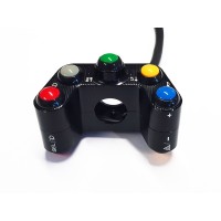DBK Special Parts (Ducabike) 8 Button Left Hand Street Switch for Panigale / Streetfighter V4 / S / R / Speciale