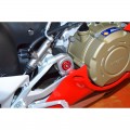 Ducabike Solid Color Billet Swingarm Pivot (main frame) Caps for the Ducati Panigale / Streetfighter V4 / S / R / Speciale