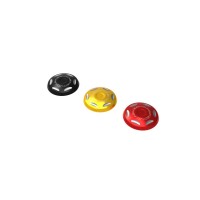 DBK Special Parts (Ducabike) Contrast Cut Shock Reservoir Cap for the Ducati Panigale 899 / 959 / 1199 / 1299 / V2, Streetfighter V2, and XDiavel/S