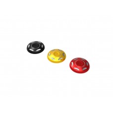 DBK Special Parts (Ducabike) Contrast Cut Shock Reservoir Cap for the Ducati Panigale 899 / 959 / 1199 / 1299 / V2, Streetfighter V2, and XDiavel/S