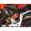 Ducabike Contrast Cut Shock Reservoir Cap for the Ducati Panigale 899 / 959 / 1199 / 1299 / V2, Streetfighter V2, and XDiavel/S