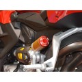DBK Special Parts (Ducabike) Contrast Cut Shock Reservoir Cap for the Ducati Panigale 899 / 959 / 1199 / 1299 / V2, Streetfighter V2, and XDiavel/S