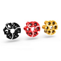 DBK Special Parts (Ducabike) Contrast Cut Pressure Plate for Ducati's with 6 spring Wet Clutches