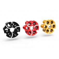 DBK Special Parts (Ducabike) Contrast Cut Pressure Plate for Ducati's with 6 spring Wet Clutches