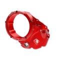 DBK Special Parts (Ducabike) NEW EVO-3D Clear Wet Clutch Cover for the Ducati Hypermotard 821 (2015) / 939 / 950, Multistrada 950, Supersport /S and Monster 821 DBK Special Parts (Ducabike) NEW EVO-3D Clear Wet Clutch Cover for the Ducati Hypermotard 821 (2015) / 939 / 950, Multistrada 950, Supersport /S and Monster 821