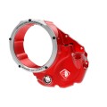 DBK Special Parts (Ducabike) NEW EVO-3D Clear Wet Clutch Cover for the Ducati Hypermotard 821 (2015) / 939 / 950, Multistrada 950, Supersport /S and Monster 821 DBK Special Parts (Ducabike) NEW EVO-3D Clear Wet Clutch Cover for the Ducati Hypermotard 821 (2015) / 939 / 950, Multistrada 950, Supersport /S and Monster 821