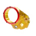 DBK Special Parts (Ducabike) NEW EVO-3D Clear Wet Clutch Cover for the Ducati Hypermotard 821 (2015) / 939 / 950, Multistrada 950, Supersport /S and Monster 821 DBK Special Parts (Ducabike) NEW EVO-3D Clear Wet Clutch Cover for the Ducati Hypermotard 821 (2015) / 939 / 950, Multistrada 950, Supersport /S and Monster 821