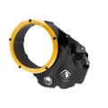 DBK Special Parts (Ducabike) NEW EVO-3D Clear Wet Clutch Cover for the Ducati Hypermotard 821 (2015) / 939 / 950, Multistrada 950, Supersport /S and Monster 821 DBK Special Parts (Ducabike) NEW EVO-3D Clear Wet Clutch Cover for the Ducati Hypermotard 821 (2015) / 939 / 950, Multistrada 950, Supersport /S and Monster 821