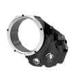 DBK Special Parts (Ducabike) NEW EVO-3D Clear Wet Clutch Cover for the Ducati Hypermotard 821 (2015) / 939 / 950, Multistrada 950, Supersport /S and Monster 821 DBK Special Parts (Ducabike) NEW EVO-3D Clear Wet Clutch Cover for the Ducati Hypermotard 821 (2015) / 939 / 950, Multistrada 950, Supersport /S and Monster 821