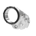 Ducabike NEW EVO-3D Clear Wet Clutch Cover for the Ducati Multistrada 1200 / 1260 (2015+), Diavel 1260, and XDiavel