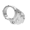 Ducabike NEW EVO-3D Clear Wet Clutch Cover for the Ducati Monster 937, Multistrada V2, and DesertX