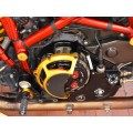 DBK Special Parts (Ducabike) Billet Vented Clutch Side Engine Case Cover for Dry Clutch Ducati- Old Version DBK Special Parts (Ducabike) Billet Vented Clutch Side Engine Case Cover for Dry Clutch Ducati- Old Version
