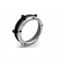 DBK Special Parts (Ducabike) Dual Color Clear Wet Clutch Cover for the Ducati Panigale / Streetfighter / Multistrada / Diavel V4 DBK Special Parts (Ducabike) Dual Color Clear Wet Clutch Cover for the Ducati Panigale / Streetfighter / Multistrada / Diavel V4