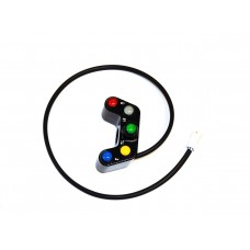 DBK Special Parts (Ducabike) 7 Button Handlebar Street Switch (Small White Plug) DBK Special Parts (Ducabike) 7 Button Handlebar Street Switch (Small White Plug)
