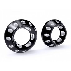DBK Special Parts (Ducabike) Billet Exhaust End Caps for the Ducati Scrambler 1100