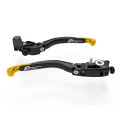 DBK Special Parts (Ducabike) Performance Technology L28 EVO Folding Lever Set for Aprilia RSV4 / Tuono V4 and RS 660 / Tuono 660 (2021+) DBK Special Parts (Ducabike) Performance Technology L28 EVO Folding Lever Set for Aprilia RSV4 / Tuono V4 and RS 660 / Tuono 660 (2021+)