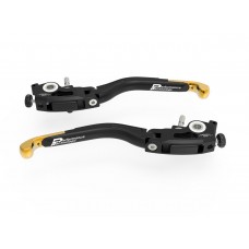 DBK Special Parts (Ducabike) Performance Technology LP02 ULTIMATE Folding Lever Set for Ducati Panigale (all), Monster 1200S / R  Multistrada 1260 and Enduro