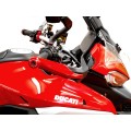 DBK Special Parts (Ducabike) Billet Hand Guard protectors for the Ducati Multistrada V4 / S / Sport and Hypermotard 698 Mono DBK Special Parts (Ducabike) Billet Hand Guard protectors for the Ducati Multistrada V4 / S / Sport and Hypermotard 698 Mono