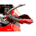 DBK Special Parts (Ducabike) Billet Hand Guard protectors for the Ducati Multistrada V4 / S / Sport and Hypermotard 698 Mono DBK Special Parts (Ducabike) Billet Hand Guard protectors for the Ducati Multistrada V4 / S / Sport and Hypermotard 698 Mono