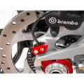Ducabike Billet Rear ABS Sensor Protector for the Ducati DesertX