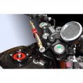DBK Special Parts (Ducabike) Steering Damper Mount for the Ducati Scrambler Cafe Racer DBK Special Parts (Ducabike) Steering Damper Mount for the Ducati Scrambler Cafe Racer